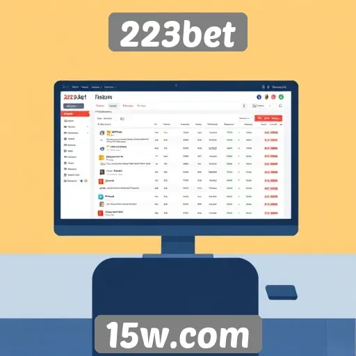 Interface do 223bet é avaliada por usuários